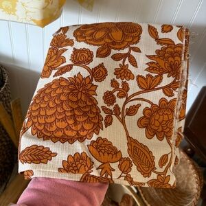 Gorgeous Woven Cotton Floral Fabric